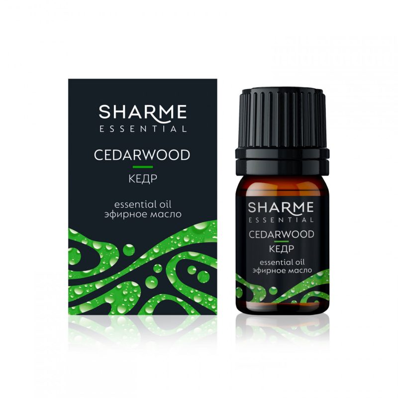 Эфирное масло «Кедр» Sharme Essential, 5 мл